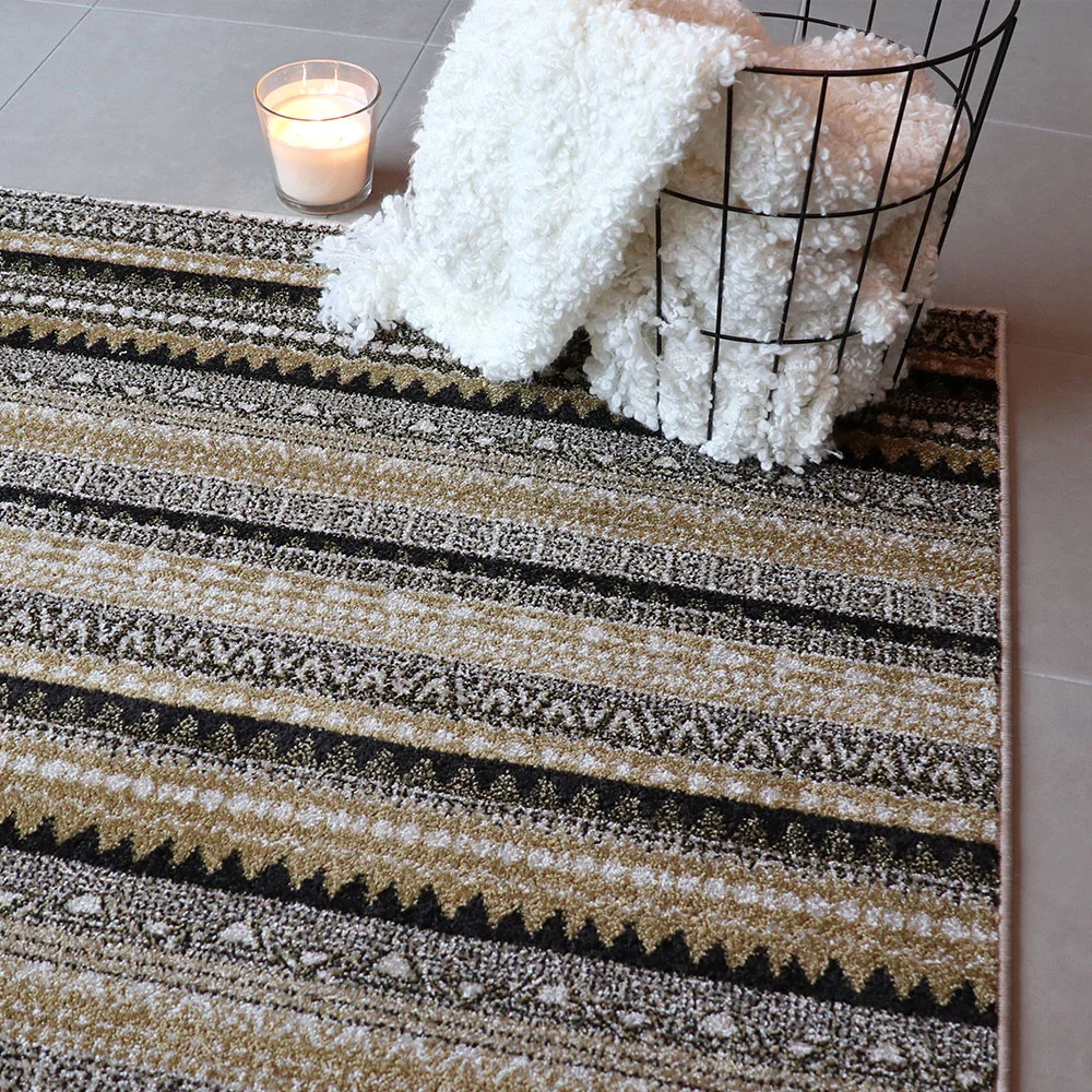 Tapete Cosi Ivory / Gold / Dbrown - Imagen 2