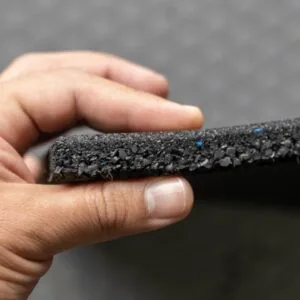 Piso modular para gimnasios de caucho Antishock