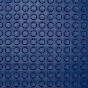 Piso tráfico pesado tachón azul rey