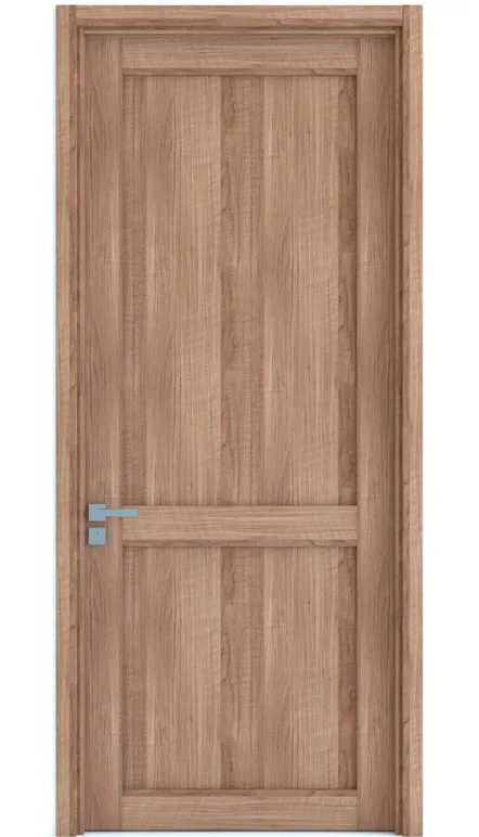 Puerta modelo clásico de dos panales
